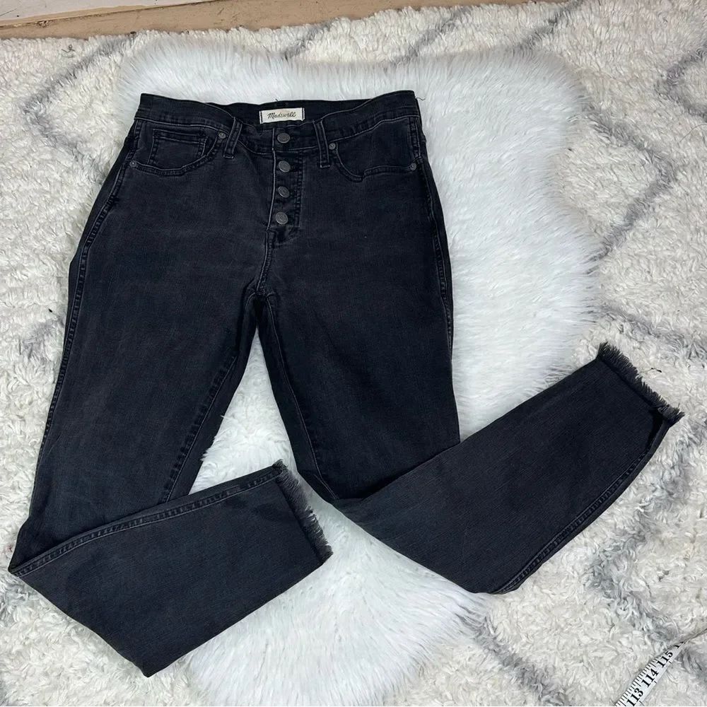 Madewell Black High-Rise Jeans